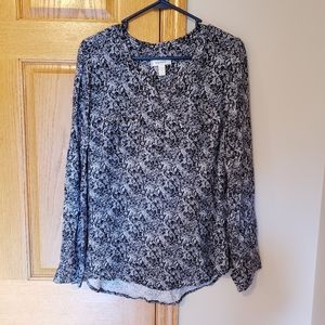 Dressbarn Quarter Button-Up